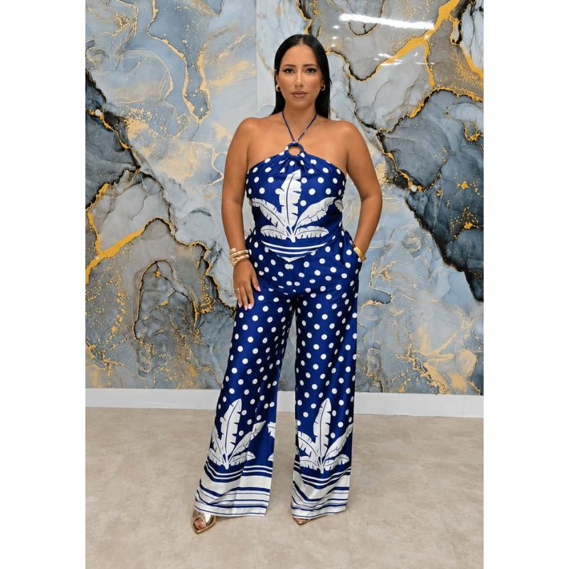 Esme Two-Piece Set in Blue