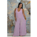 Italian Jumpsuit in Violet