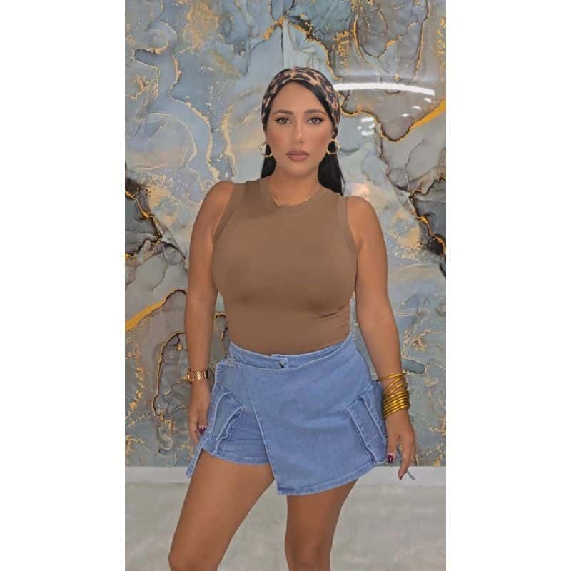 Dolly Denim Skort