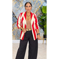 Shaly Blazer in Red