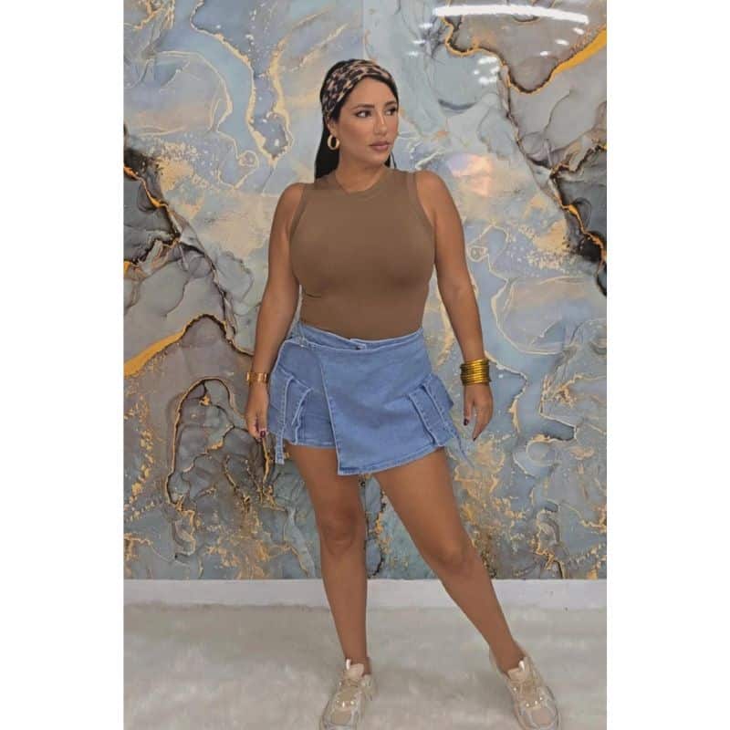 Dolly Denim Skort