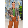 Luisa Animal Print Blazer