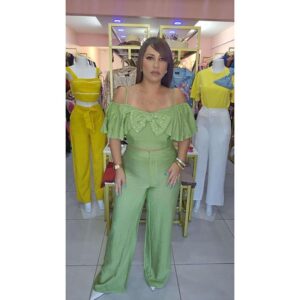 Aldy Green Bow Set