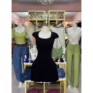 Aitana Sporty Dress In Black