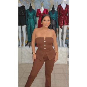 Amelia Fall Set in Brown