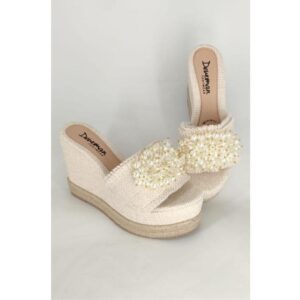 Paige Platforms in White
