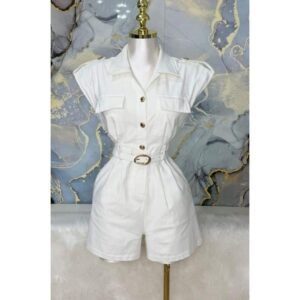 Andrea Romper in White